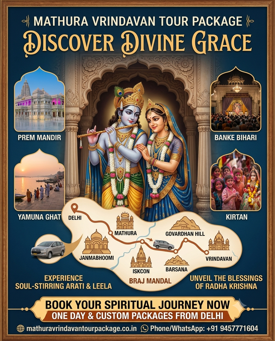 Discover Divine Grace: Why Mathura-Vrindavan is the Ultimate Spiritual Destination