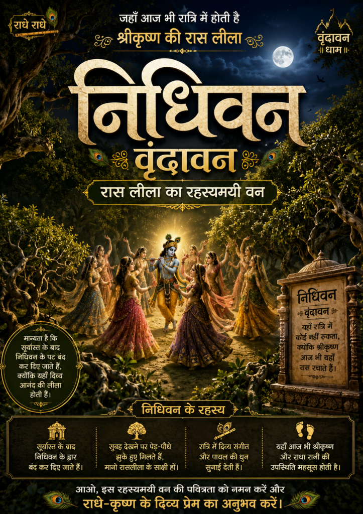 Nidhivan Vrindavan: Raas Leela Ka Rahasyamayi Van – Ek Aisi Jagah Jise Miss Karna Matlab Bahut Kuch Miss Karna